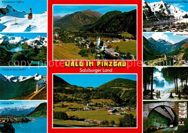 Wald Pinzgau Felbertauernstrasse Heiligenblut Kaprun