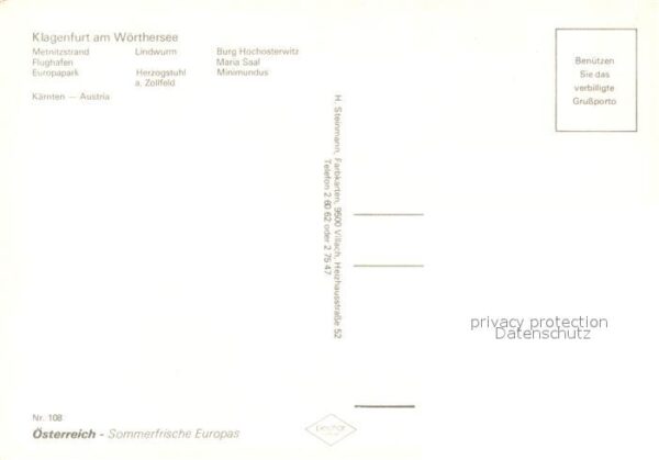 Klagenfurt W?rthersee Metnitzstrand Lindwurm Flughafen Minimu – Bild 2