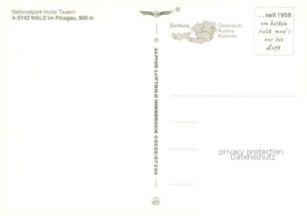 Wald Pinzgau Fliegeraufnahme – Bild 2