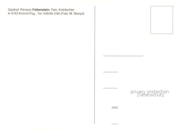 Krimml Gasthof-Pension Falkenstein – Bild 2