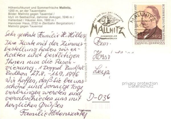 Mallnitz K?rnten Seebachtal Ankogel Hallenbad H?usler Al – Bild 2