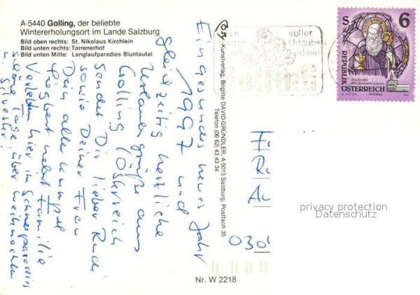 Golling Salzach St. Nikolaus-Kirchlein Torrenerhof Lang – Bild 2