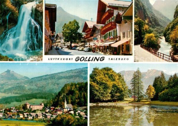 Golling Salzach Wasserfall Pass Lueg Schmittenstein Ege