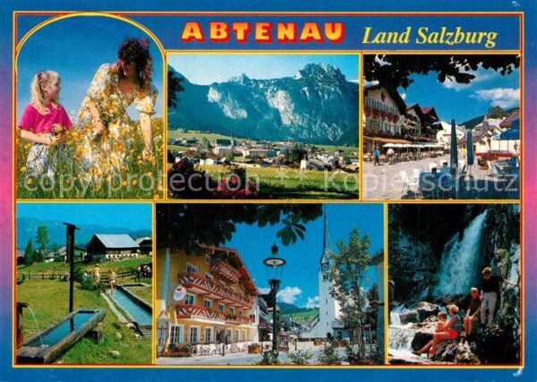 Abtenau Marktplatz Dachserfall