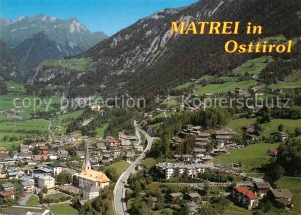 Matrei Osttirol Fliegeraufnahme