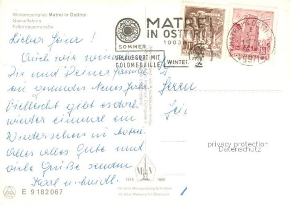 Matrei Osttirol Gasselfahren Felbertauernstrasse – Bild 2