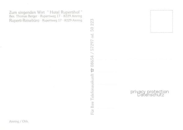 Ainring Zum singenden Wirt Hotel Rupertihof – Bild 2