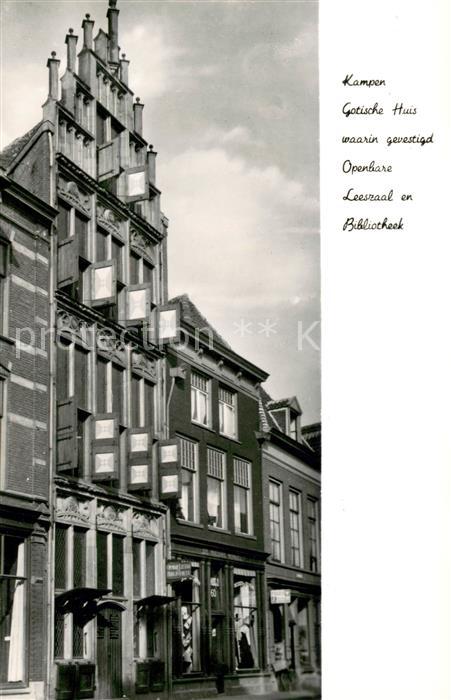 Kampen Niederlande Gotische Huis waarin gevestigd Openbare