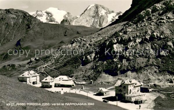 Passo Pordoi verso la Marmolada
