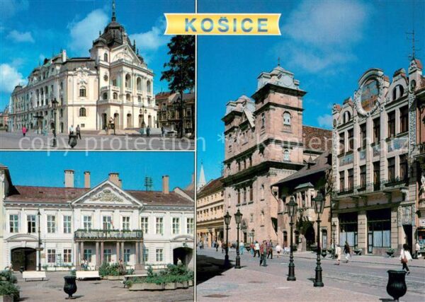 Kassa Kosice Kaschau Slovakia Statne divadlo postavene Dessewlfyho pa
