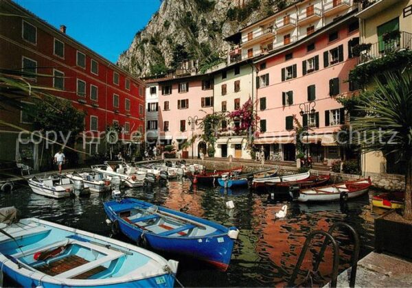 Limone sul Garda Bootshafen