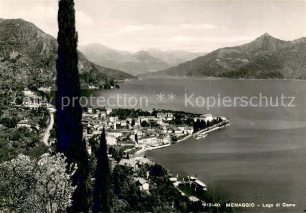 Menaggio Lago di Como Panorama