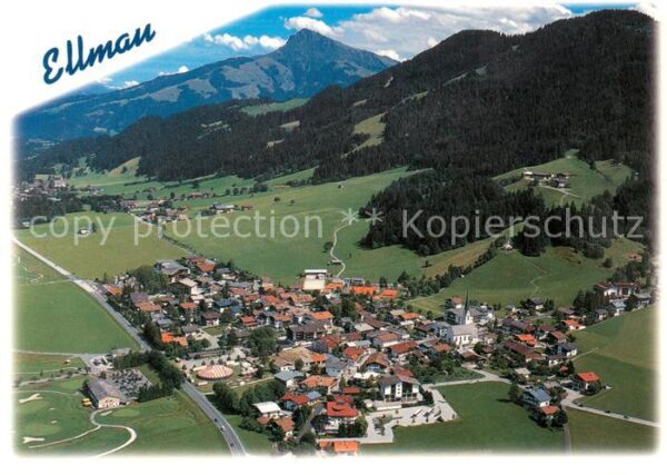 Ellmau Tirol Fliegeraufnahme