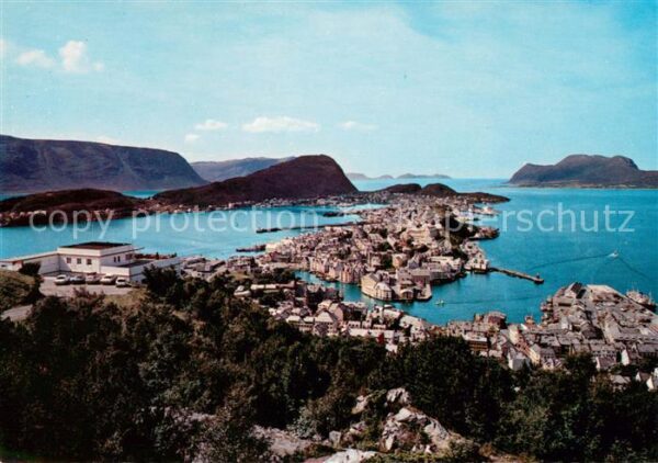 Alesund Utsikt fra Aksla