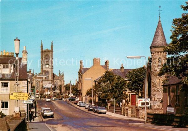 Thurso Looking from the Bridge toward the Town