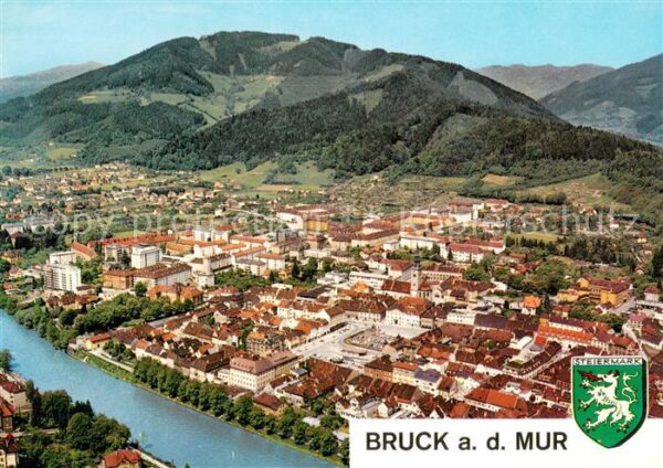 Bruck Mur Fliegeraufnahme mit Madereck