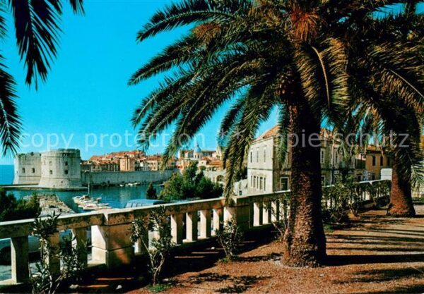 Dubrovnik Ragusa Teilansicht