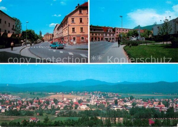 Kocevje Ortspartien Panorama