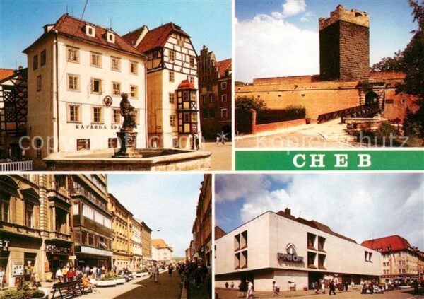 Cheb Eger Spalicek Chebsky hrad zalozeny Pesi zon