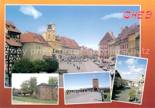 Cheb Eger Stred mesta se starobylym Spalickem a h