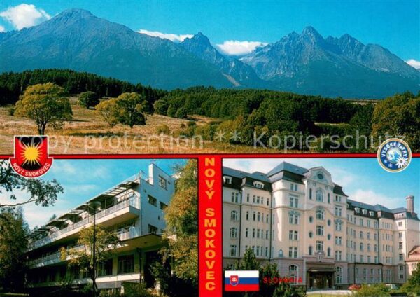 Novy Smokovec Panorama Odborny Liecebni ustav Cerveny