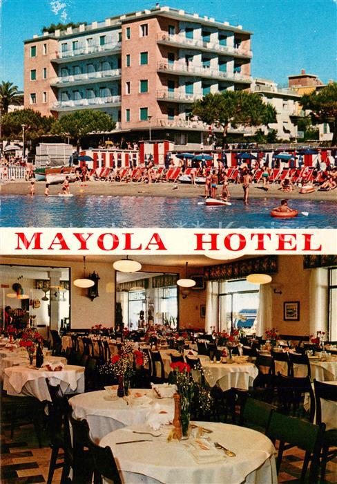 Diano Marina Mayola Hotel Speisesaal