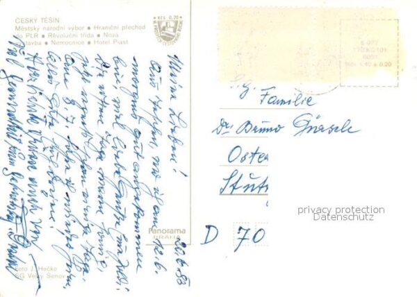 Cesky Tesin Mestsky narodni vybor Hranici prechod d – Bild 2