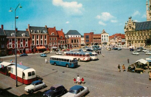 Middelburg Zeeland Markt met Stadhuis