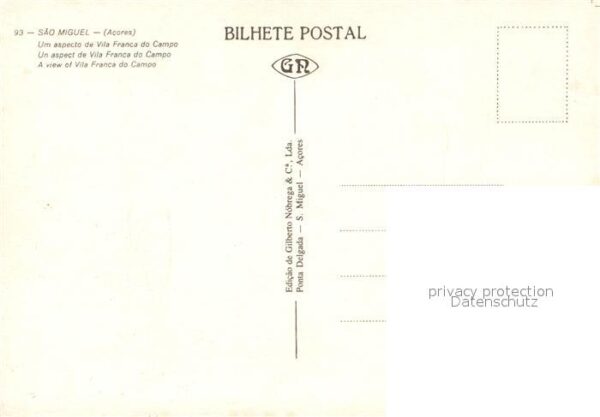 Sao Miguel Azores Aspecto de Vila Franca do Campo – Bild 2