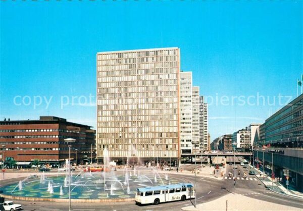 Stockholm Sergels Torg och Hötorgs City Downtown