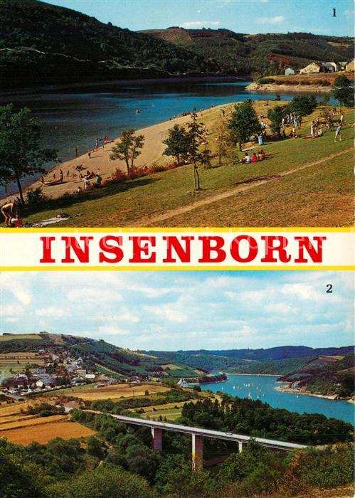 Insenborn Panorama Lac Sûre Pont
