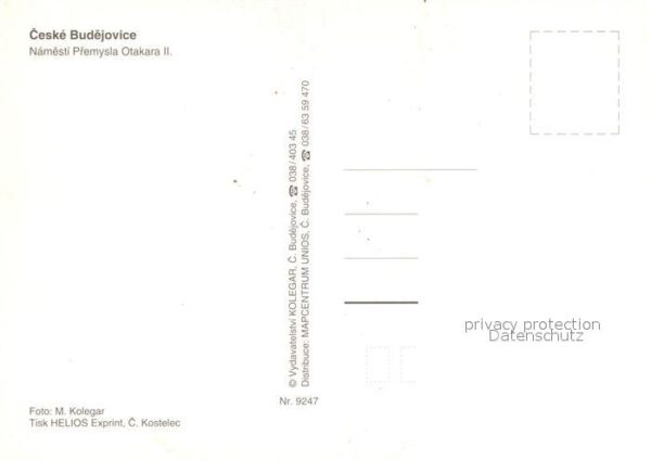 Ceske Budejovice Namesti Premysla Otakara II Marktplatz – Bild 2