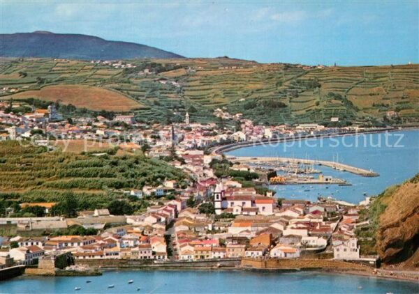 Faial Madeira Duas Baias Horta vista aérea