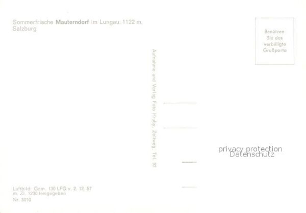 Mauterndorf Sommerfrische Fliegeraufnahme – Bild 2