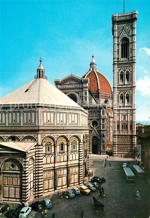 Firenze Florenz Battistero Cattedrale e Campanile di Gi