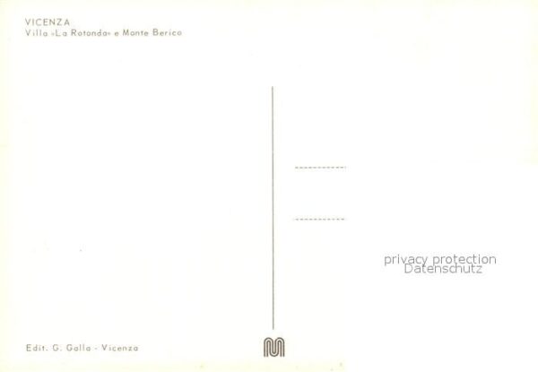 Vicenza Villa La Rotonda e Monte Berico veduta – Bild 2
