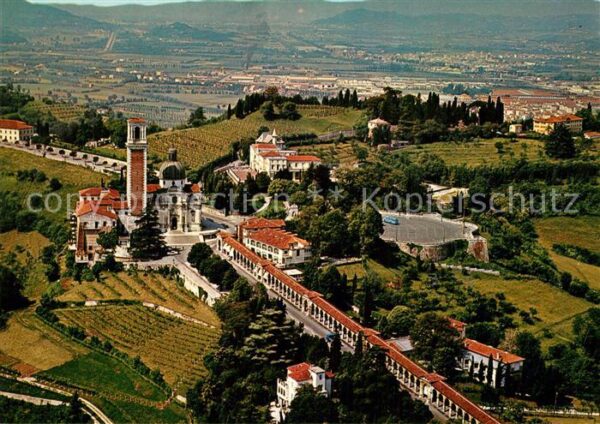 Vicenza Santuario di Monte Berico veduta aerea