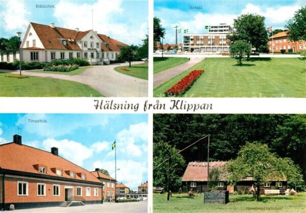 Klippan Bibliotek Hotell Tingshus Hembygdsgarde