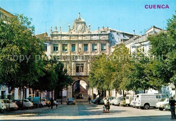 Cuenca Castilla-La Mancha Espana Plaza Mayor y Ayuntamiento