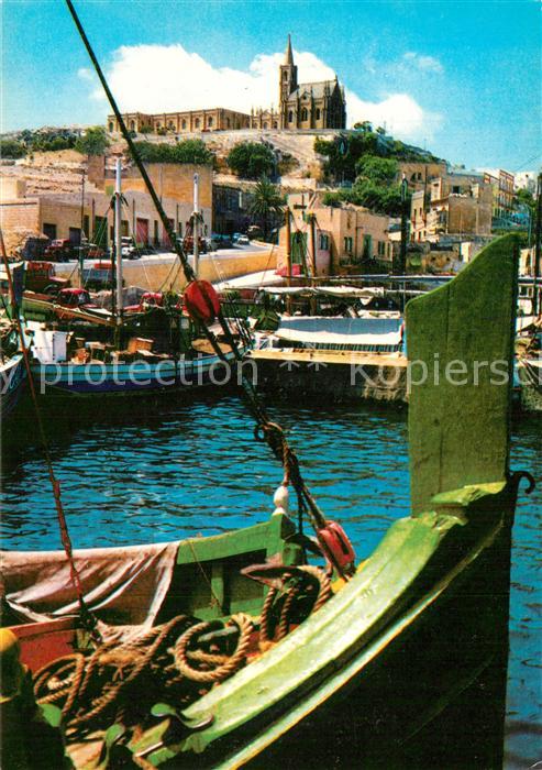 Gozo Malta Mgarr Harbour Church of our Lady of Lou