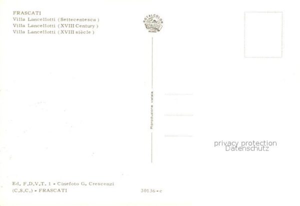Frascati Villa Lancellotti – Bild 2