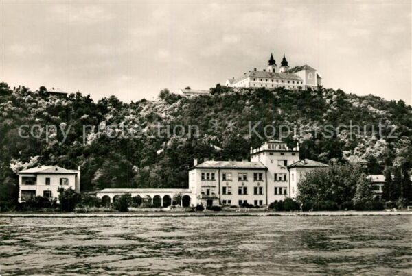 Tihany Latkep Ansicht vom Wasser aus