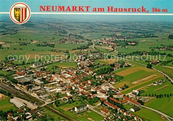 Neumarkt Hausruckkreis Erholungsort Fliegeraufnahme
