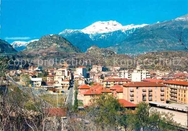 Susa Italia Panorama verso il Moncenisio