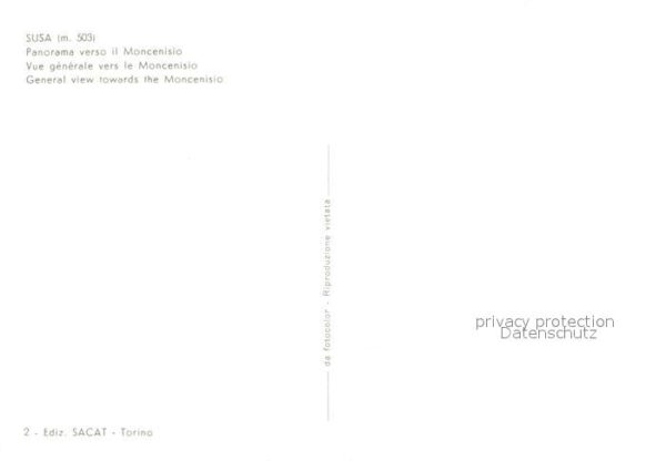 Susa Italia Panorama verso il Moncenisio – Bild 2