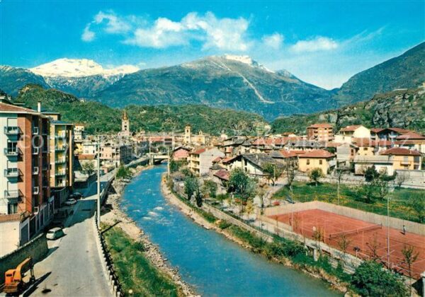 Susa Italia Scorcio panoramico verso il Moncenisio