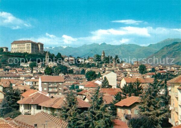 Rivoli Torinese Panorama e castello XVIII sec.