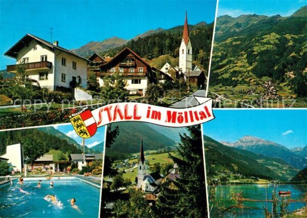 Stall Ferienort im Mölltal Motiv mit Kirche F