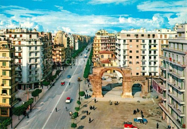 Thessaloniki Egnatia Strasse Ruine