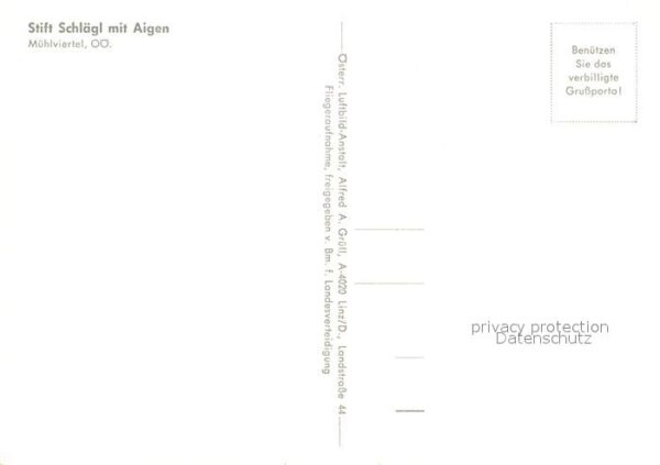 Aigen Muehlkreis Stift Schlägl Fliegeraufnahme – Bild 2